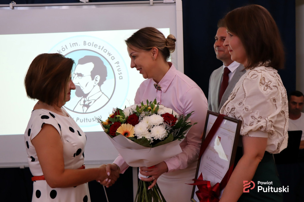 Pożegnanie Dyrektor ZS im. Bolesława Prusa