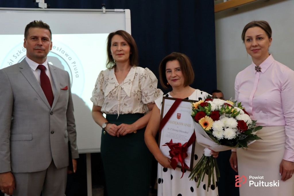 Pożegnanie Dyrektor ZS im. Bolesława Prusa