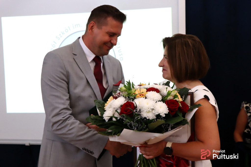 Pożegnanie Dyrektor ZS im. Bolesława Prusa