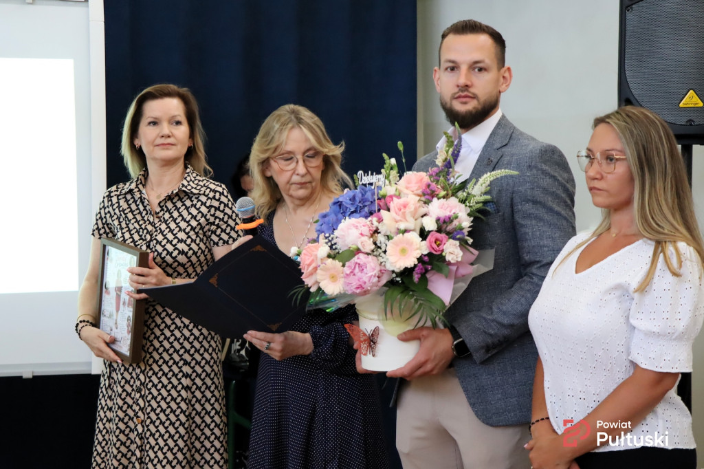 Pożegnanie Dyrektor ZS im. Bolesława Prusa