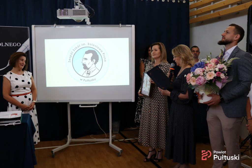 Pożegnanie Dyrektor ZS im. Bolesława Prusa