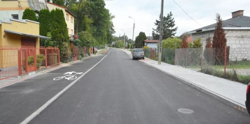 Ulica Baltazara w Pułtusku po przebudowie