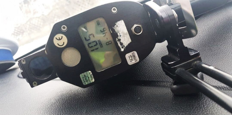 18-letni mieszkaniec powiatu pułtuskiego poruszał się z prędkością 110 km/h