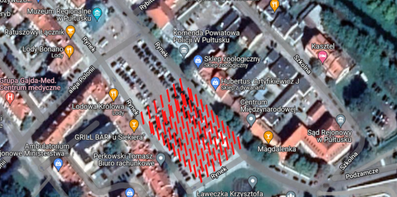 W tym rejonie w Pułtusku wprowadzono zakaz parkowania