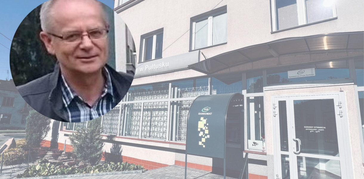 Zbigniew Wałachowski, prezes Zarządu Banku Spółdzielczego w Pułtusku
