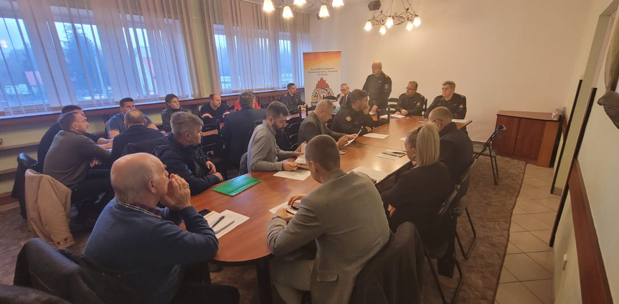 Zdjęcia: KP PSP Pułtusk - st. kpt. Konrad Chrzanowski - Dowódca Jednostki Ratowniczo - Gaśniczej 