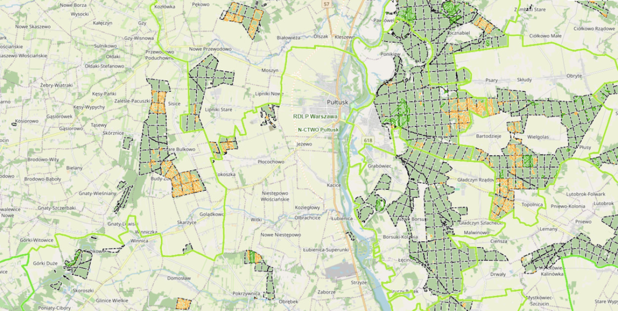 Lasy w powiecie pułtuskim – nowe obszary chronione w ramach programu ochrony przyrody.