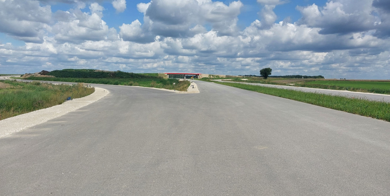 Budowa obwodnicy Pułtuska – postęp prac przekroczył 80%!/ Zdjęcie: GDDKIA