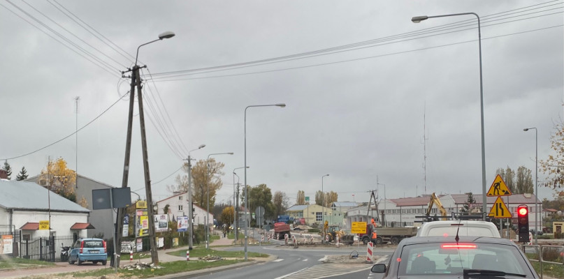 Przebudowa ronda w Pułtusku