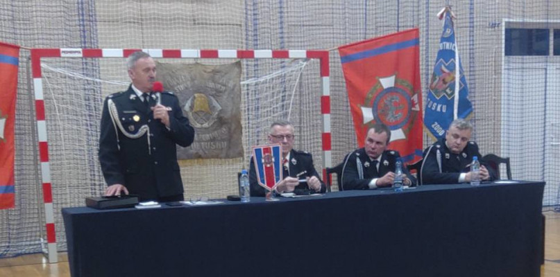 Prezesem Zarządu Oddziału Powiatowego ZOSP RP został - ponownie - dh. Tadeusz Nalewajk.