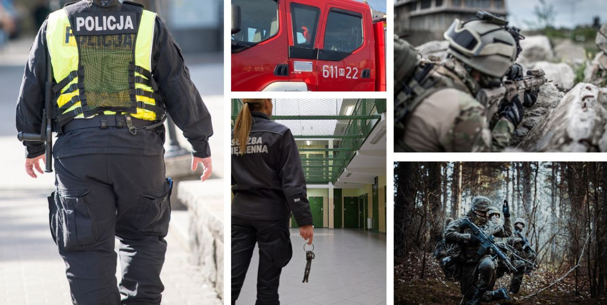 Mieszkańcy Pułtuska i okolic mogą szukać pracy w służbach mundurowych
