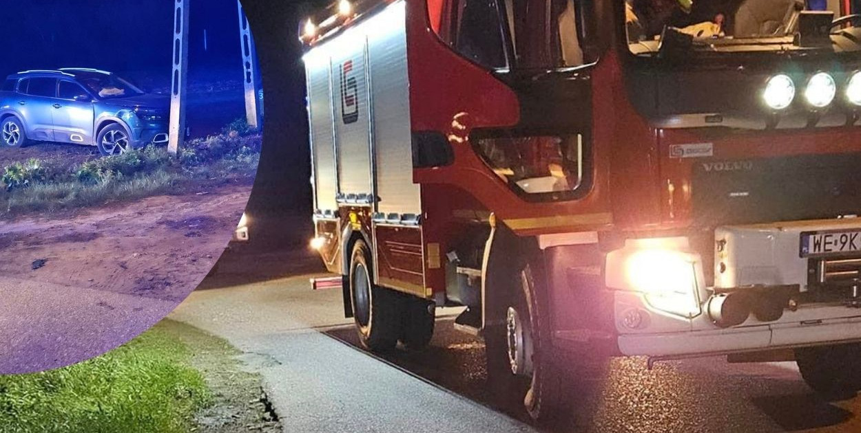 Strażacy podczas akcji ratunkowej w powiecie pułtuskim – pełna gotowość na każde wezwanie. Zdjęcia: OSP Trzciniec