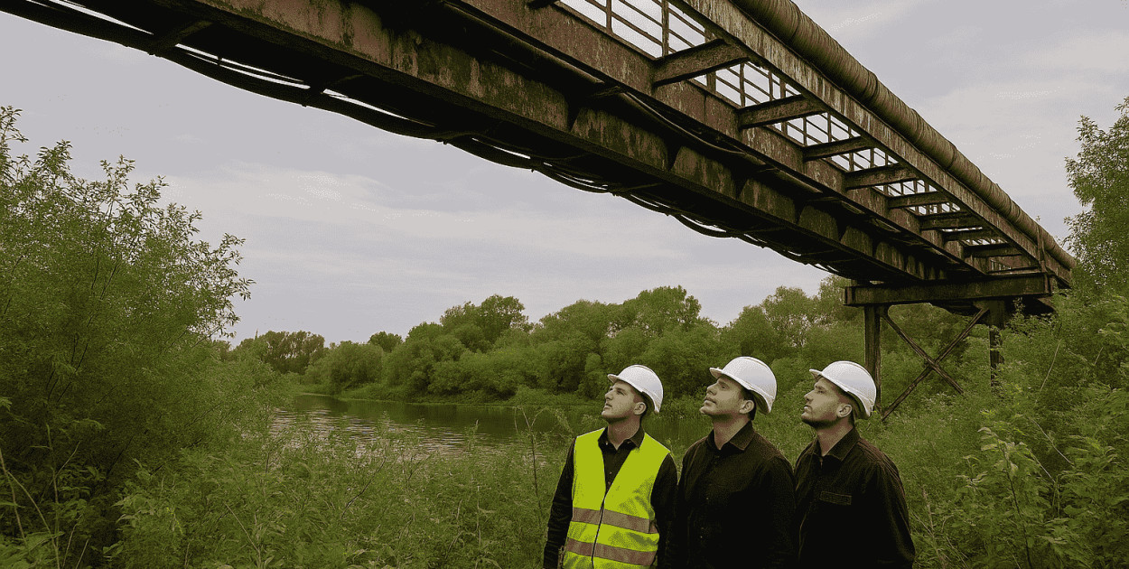 Kładka technologiczna nad Narwią – kluczowa, choć zapomniana infrastruktura Pułtuska