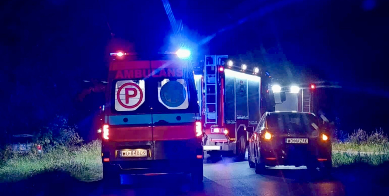 Zdjęcie z miejsca zdarzenia/ nadeslane