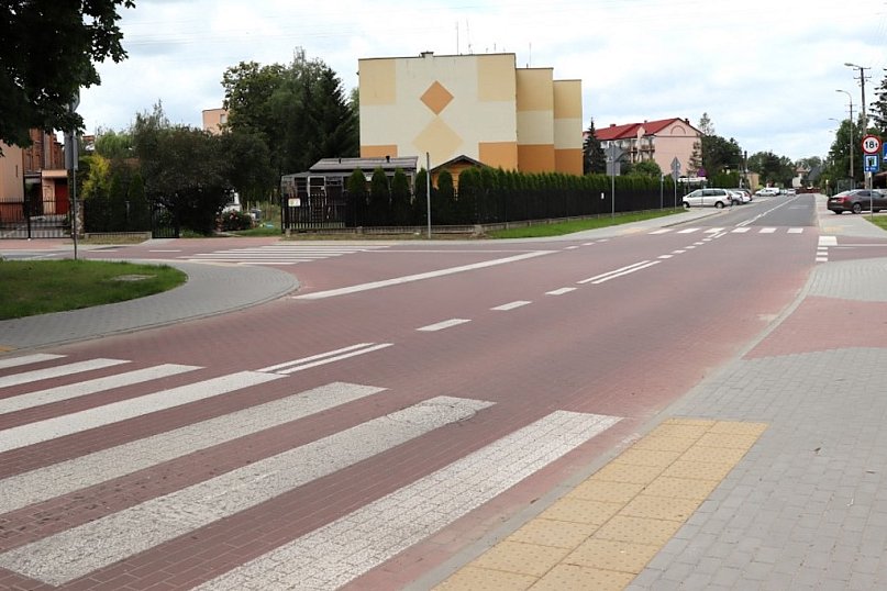 Rozbudowana ulica Białowiejska w Pułtusku