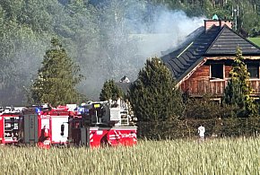 Strażacy ugasili pożar domu jednorodzinnego w gminie Zatory-21130