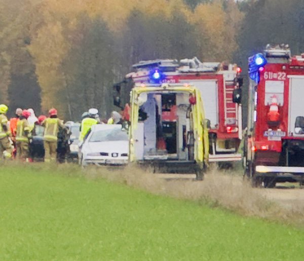 Służby ratunkowe w akcji! Dachowanie auta w Topolnicy-25100