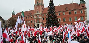 Protest przeciwko edukacji zdrowotnej w szkołach