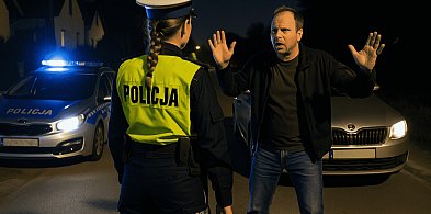 Szokujące zatrzymanie w Zatorach! Kierowca zaatakował policjantkę!-29161