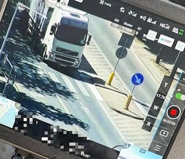 Pułtusk pod lupą drona! Zobacz, kogo przyłapała policja!-29251