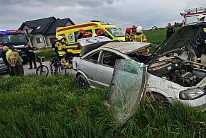 Służby ratunkowe w akcji w Błędostowie!-29279