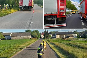 Płonące kominy i auto w ogniu! Dramatyczne sceny w powiecie pułtuskim-29693