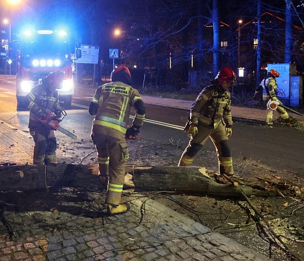 Minionej doby strażacy interweniowali 1578 razy w związku z burzami-29953
