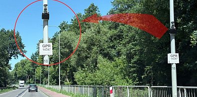 Tajemnicza kamera przy moście wyszkowskim budzi zainteresowanie -30581