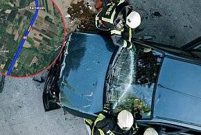 Wypadek na DK61: dwa auta zderzyły się. Jedna osoba nie żyje!-30725