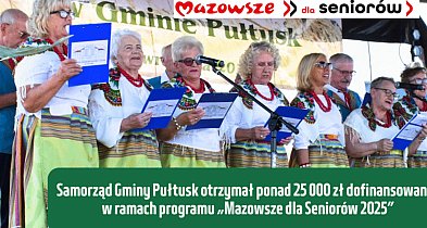 25 000 zł dofinansowania w ramach programu „Mazowsze dla Seniorów 2025”-30722