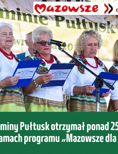 25 000 zł dofinansowania w ramach programu „Mazowsze dla Seniorów 2025”-30722