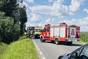 Zasłabł za kierownicą? Groźny incydent na trasie Pułtusk–Pniewo-31195