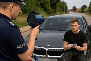 BMW jak rakietą po Tartacznej! Policja szybko go zatrzymała-31379