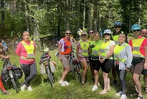 300 km na dwóch kółkach – wicestarosta pułtuska wśród pielgrzymów-31449