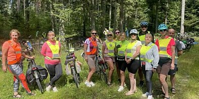300 km na dwóch kółkach – wicestarosta pułtuska wśród pielgrzymów-31449
