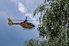 W gminie Winnica lądował śmigłowiec Lotniczego Pogotowia Ratowniczego -31578