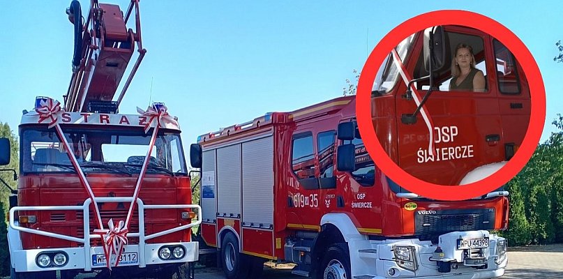 🚒 Spełnili marzenie! Strażacy ze Świercz mają własny podnośnik koszowy - 31571