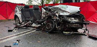 Mazowieckie: cztery śmiertelne ofiary wypadku pod Przasnyszem-31597