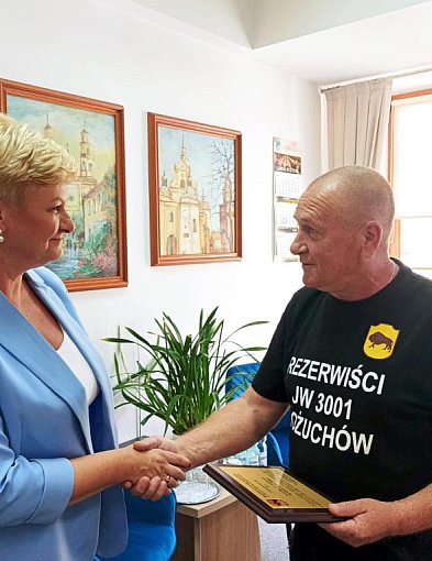 Podziękowanie od Rezerwistów JW 3001 Kożuchów-31633