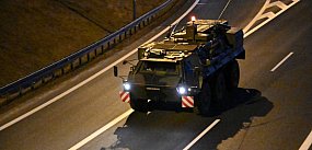 Na drogach wzmożony ruch pojazdów wojskowych
