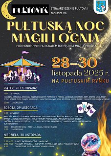 Zapraszamy na Pułtuską Noc Magii i Ognia