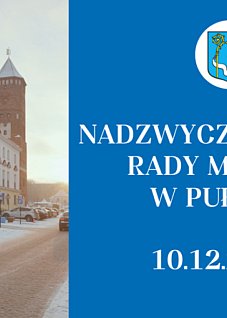 Zawiadomienie o nadzwyczajnej sesji Rady Miejskiej w Pułtusku