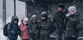 Mróz „zamyka” ciechanowskie szkoły