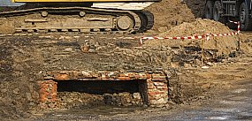 W Pułtusku odkopano starą piwnicę!