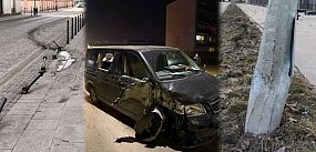 Niebezpieczny rajd ulicami Pułtuska