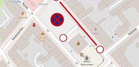 Utrudnienia w ruchu i zakazy parkowania w Pułtusku