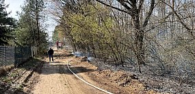 Niebezpieczny pożar w regionie!