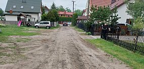 Proszę o interwencję w sprawie złego stanu ulicy