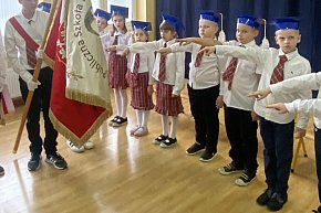 Ślubowanie w PSP Przemiarowo-1908