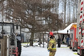 Dramatyczny pożar w Gródku Rządowym-1970